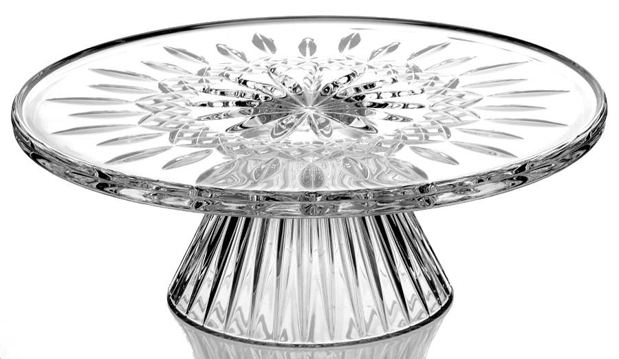 Lismore Round Cake Stand by Waterford Crystal-1