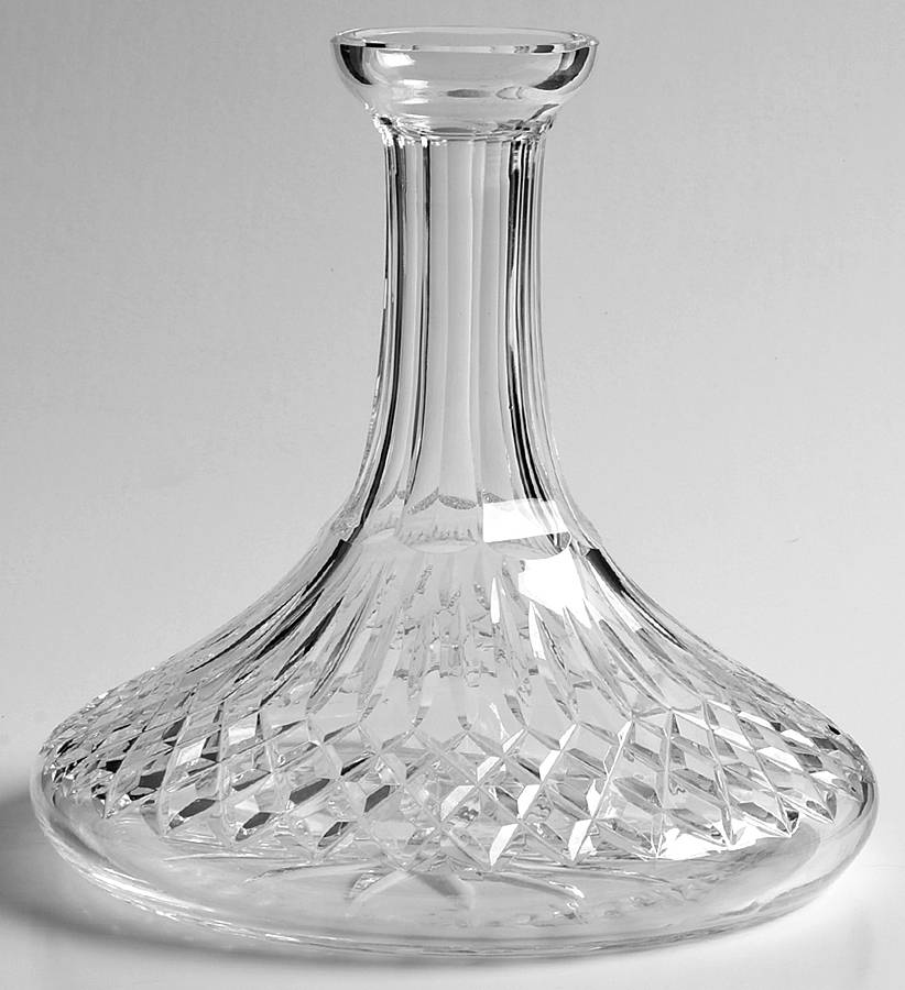 Lismore Ships Decanter No Stopper by Waterford Crystal-1