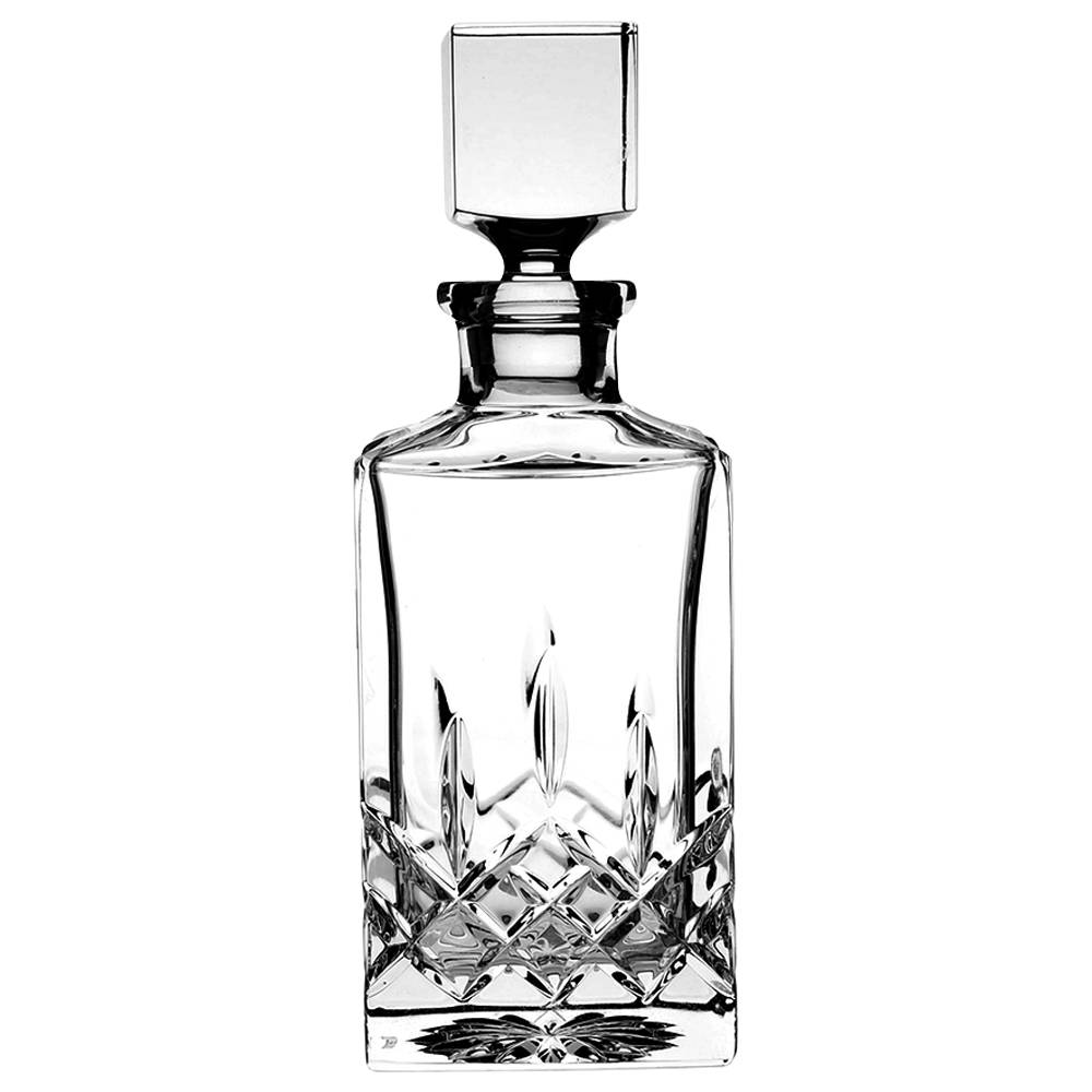 Lismore Square Decanter & Stopper by Waterford Crystal-1