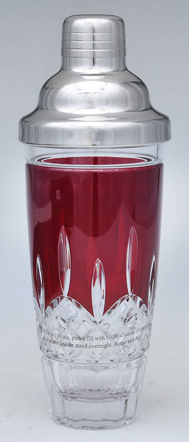 Lismore Cocktail Shaker & Lid by Waterford Crystal-1
