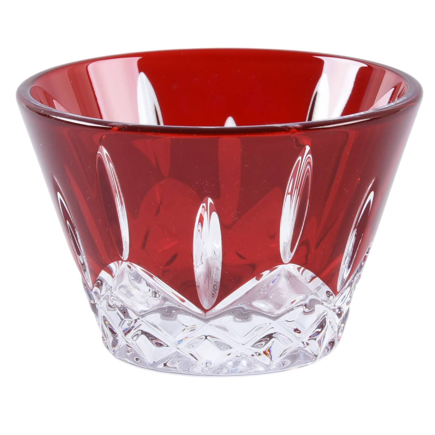 Lismore 3" Red Votive Candle by Waterford Crystal-1