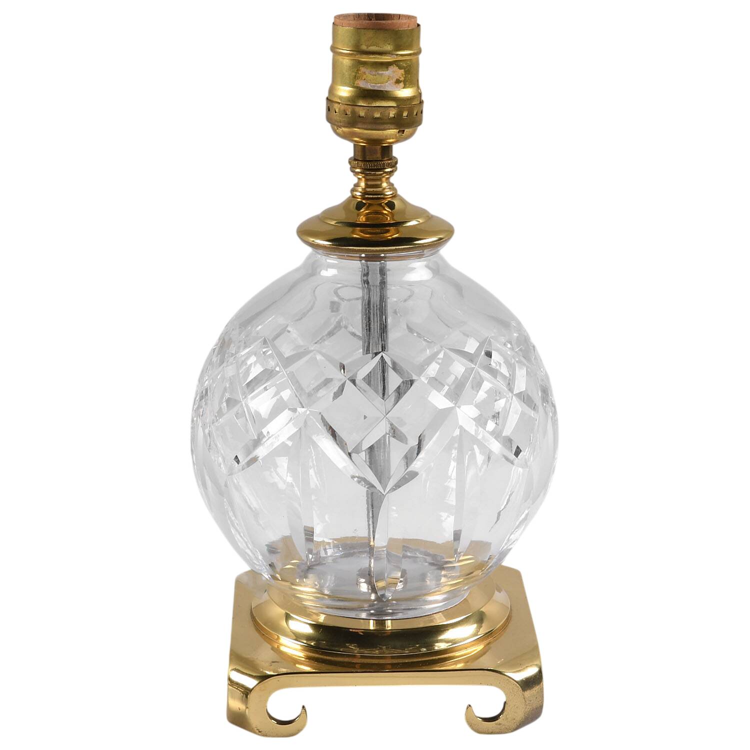 Lismore 17" Electric Lamp Base by Waterford Crystal-1