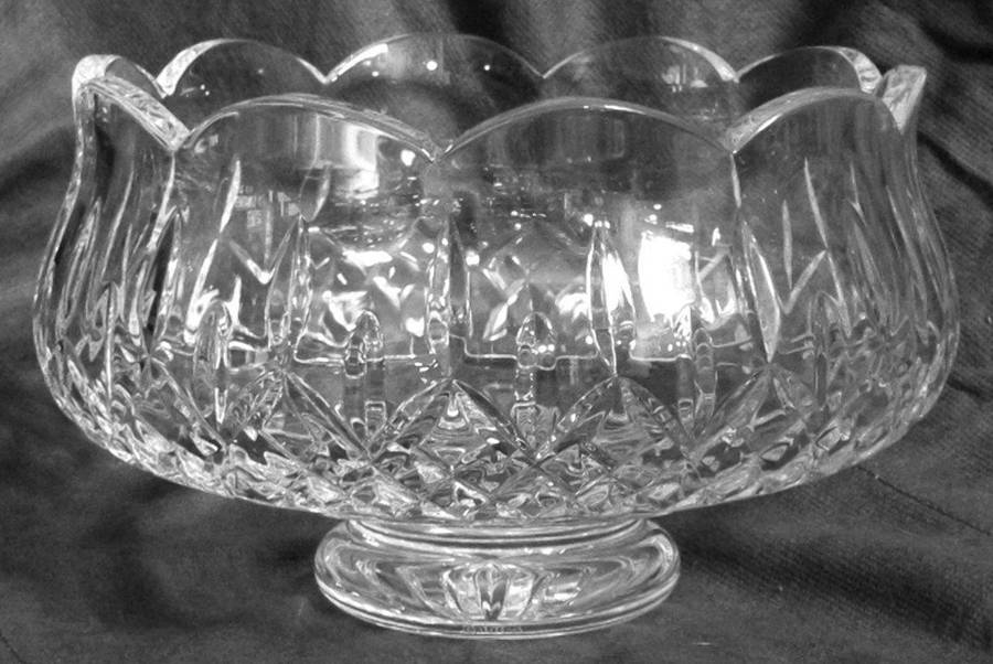 Lismore 7" Footed Bowl by Waterford Crystal-1