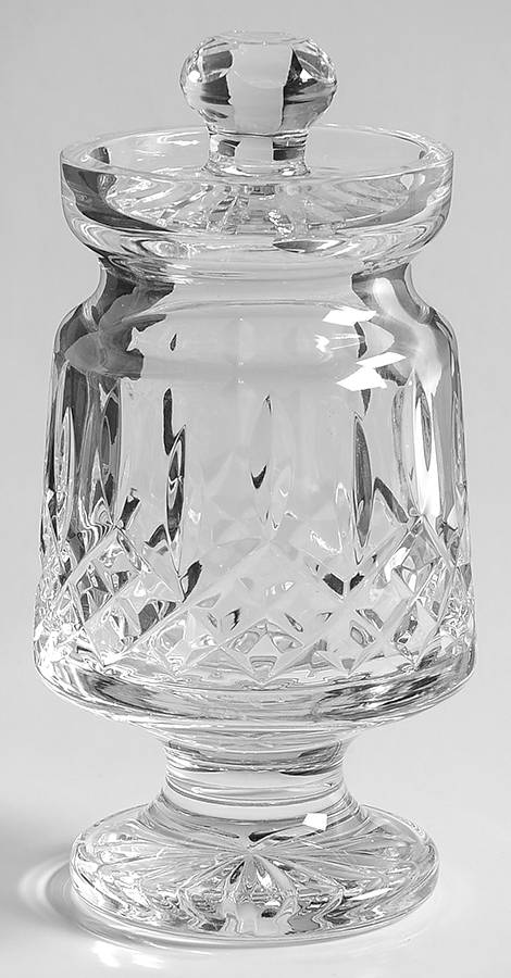 Lismore Jam/Jelly & Lid by Waterford Crystal-1