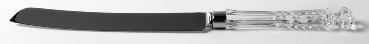 Lismore Cake Knife with Stainless Blade by Waterford Crystal-1