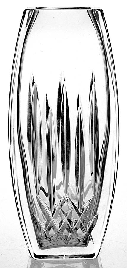 Lismore 8" Square Vase by Waterford Crystal-1