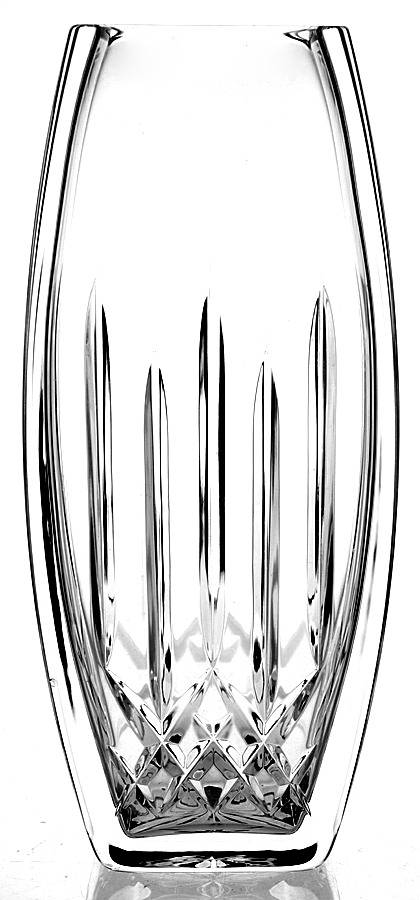 Lismore 10" Square Vase by Waterford Crystal-1