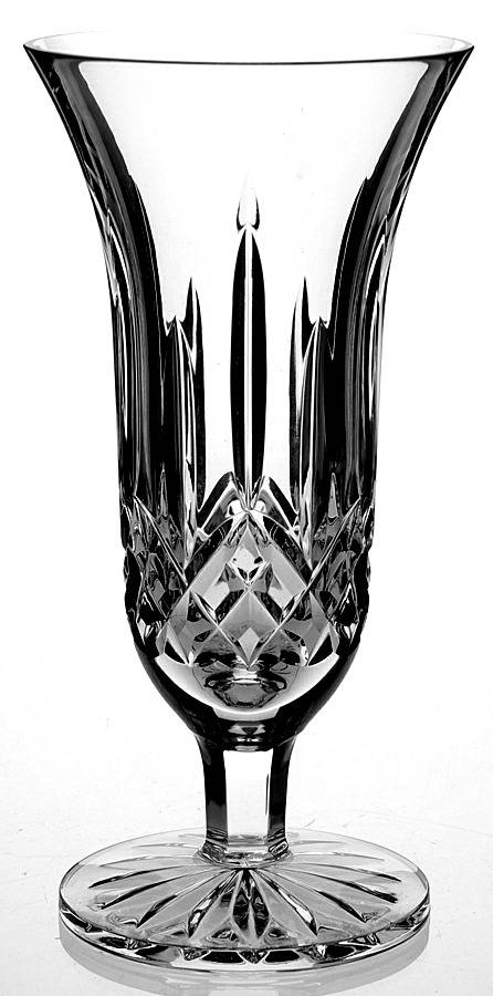 Lismore 7" Footed Vase by Waterford Crystal-1