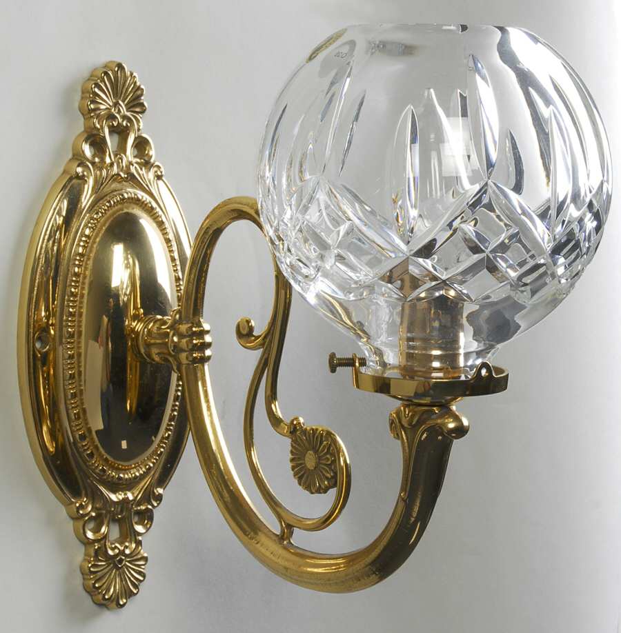Lismore 1 Arm Electric Wall Sconce by Waterford Crystal-1