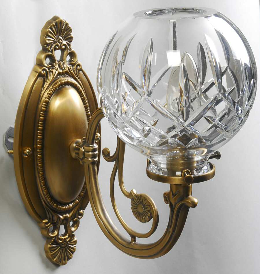 Lismore 1 Arm Electric Wall Sconce by Waterford Crystal-1