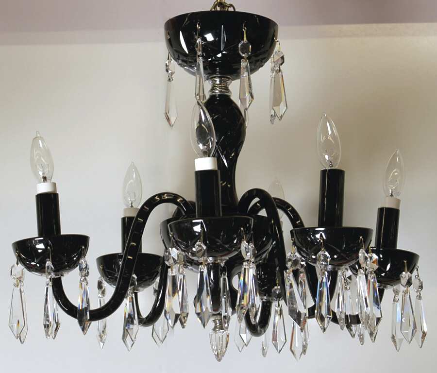 Lismore 6 Arm Chandelier by Waterford Crystal-1
