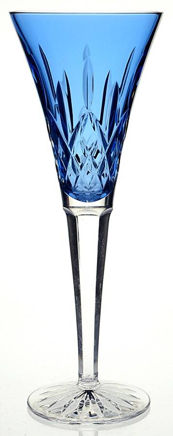 Lismore Sapphire Fluted Champagne by Waterford Crystal-1
