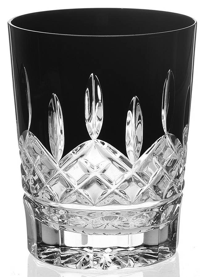 Lismore Black Double Old Fashioned by Waterford Crystal-1