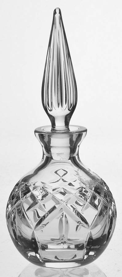 Lismore Round Perfume Bottle & Stopper by Waterford Crystal-1