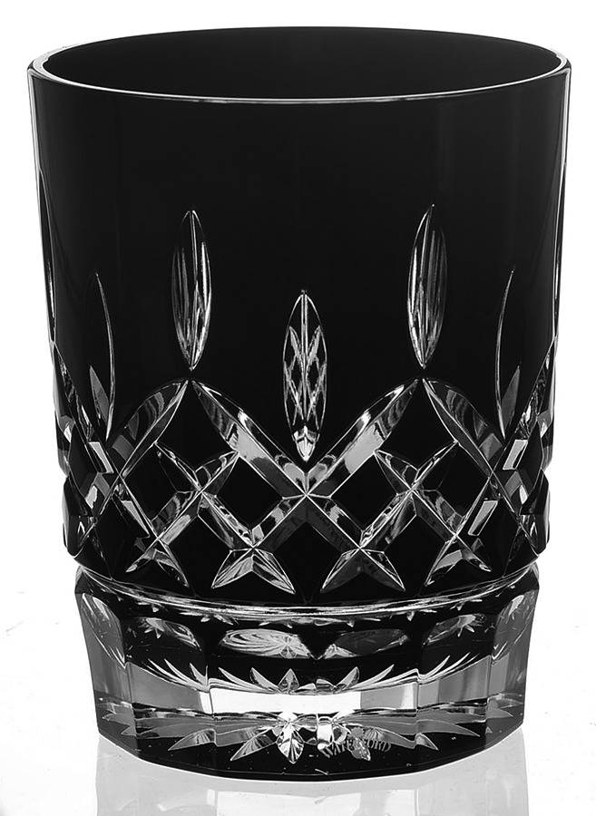 Lismore Black Double Old Fashioned by Waterford Crystal-1