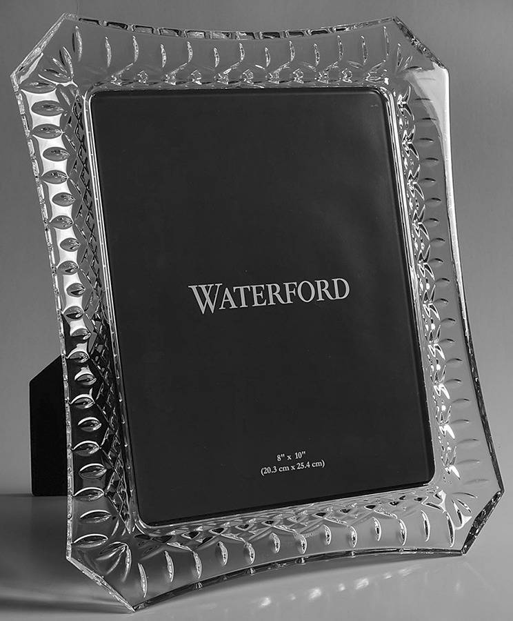 Lismore Frame-Holds 8" X 10" Photo by Waterford Crystal-1