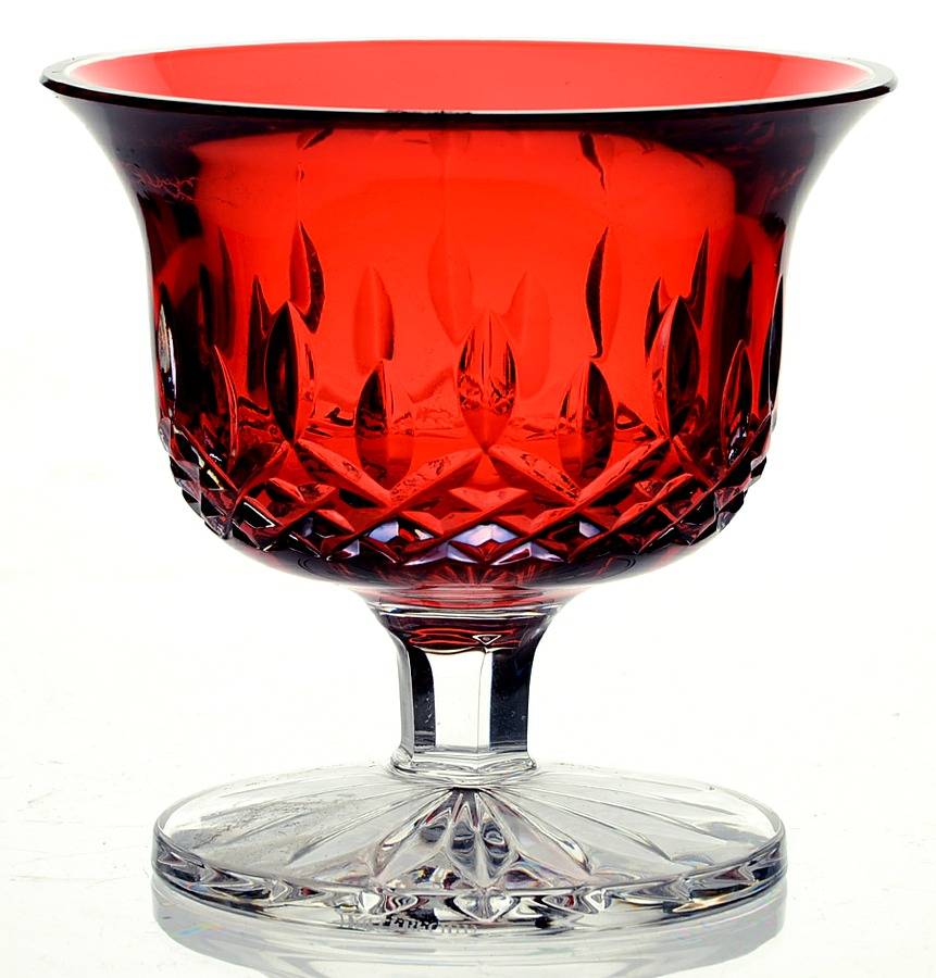 Lismore 4" Crimson Footed Bowl by Waterford Crystal-1