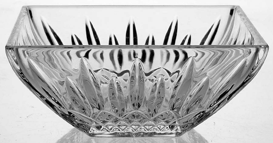 Lismore 6" Square Bowl by Waterford Crystal-1