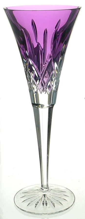 Lismore Amethyst Fluted Champagne by Waterford Crystal-1