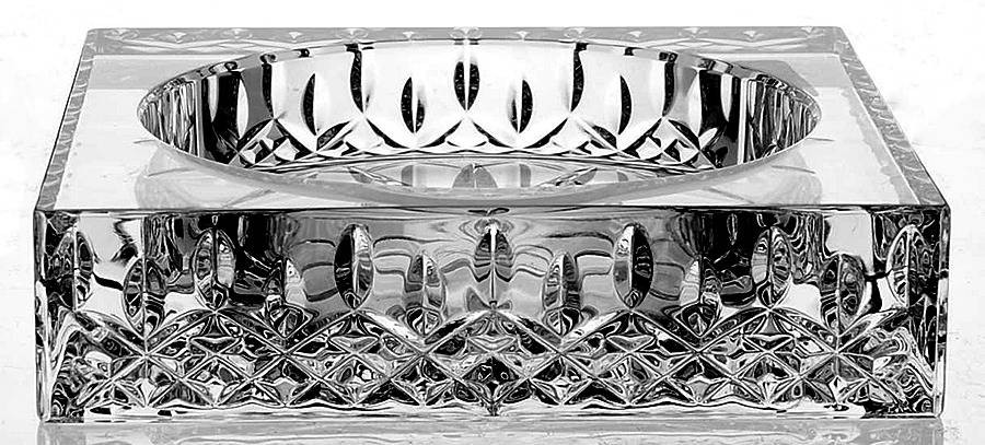 Lismore Square Wine Bottle Coaster by Waterford Crystal-1