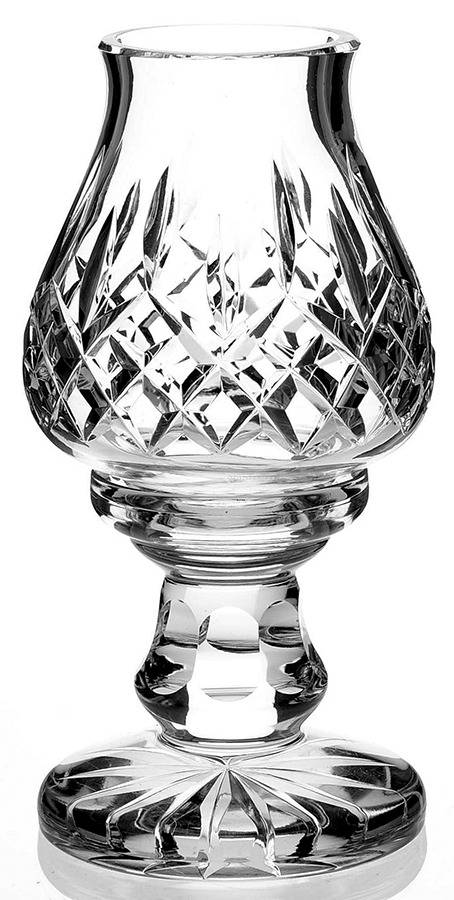 Lismore Hurricane Lamp & Globe by Waterford Crystal-1