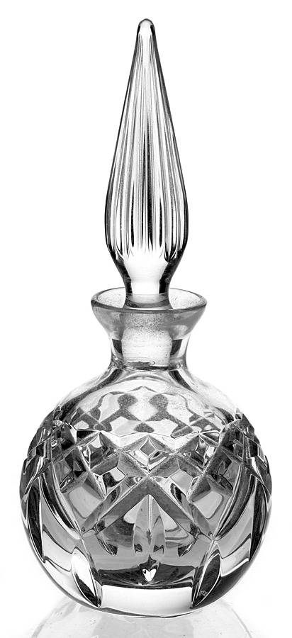 Lismore Round Perfume Bottle & Stopper by Waterford Crystal-1