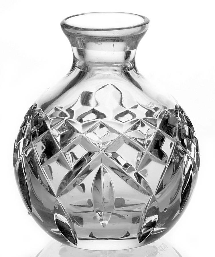 Lismore Round Perfume Bottle No Stopper by Waterford Crystal-1