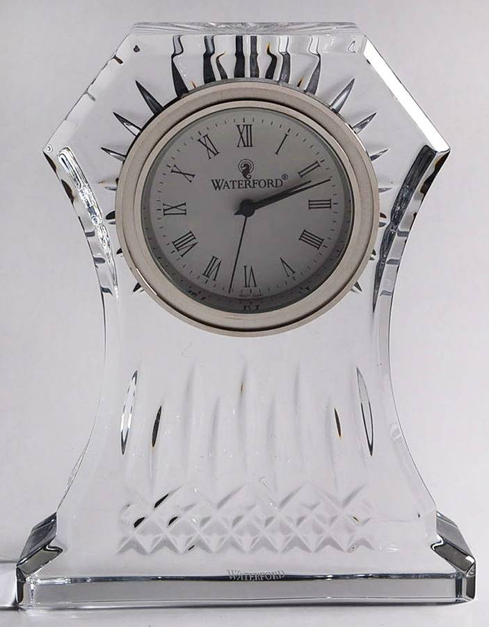 Lismore Quartz Clock by Waterford Crystal-1