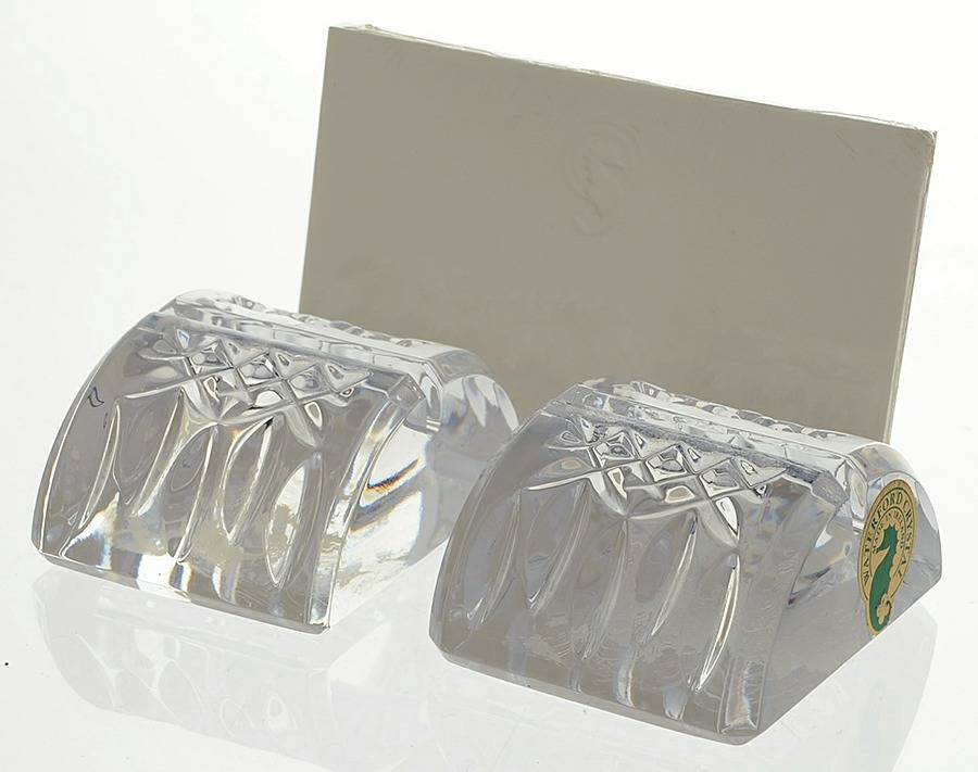 Lismore Place Card Holder (Set of 2) by Waterford Crystal-1