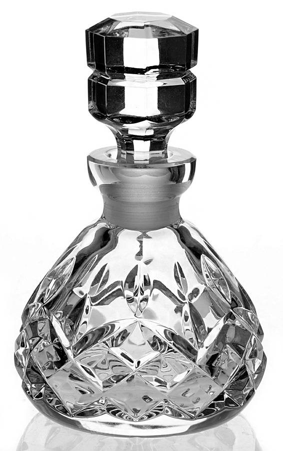Lismore Round Perfume Bottle & Stopper by Waterford Crystal-1