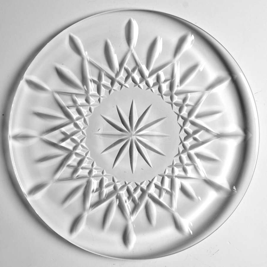 Lismore Luncheon Plate by Waterford Crystal-1