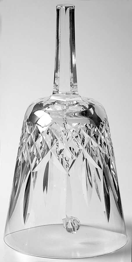 Lismore Bell Made From Goblet by Waterford Crystal-1