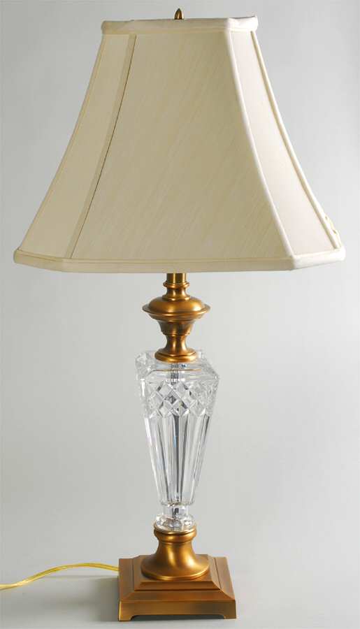 Lissadel 30" Electric Lamp & Shade by Waterford Crystal-1