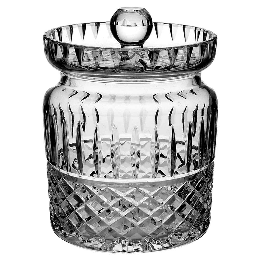 Maeve (Cut) Biscuit Barrel & Lid by Waterford Crystal-1