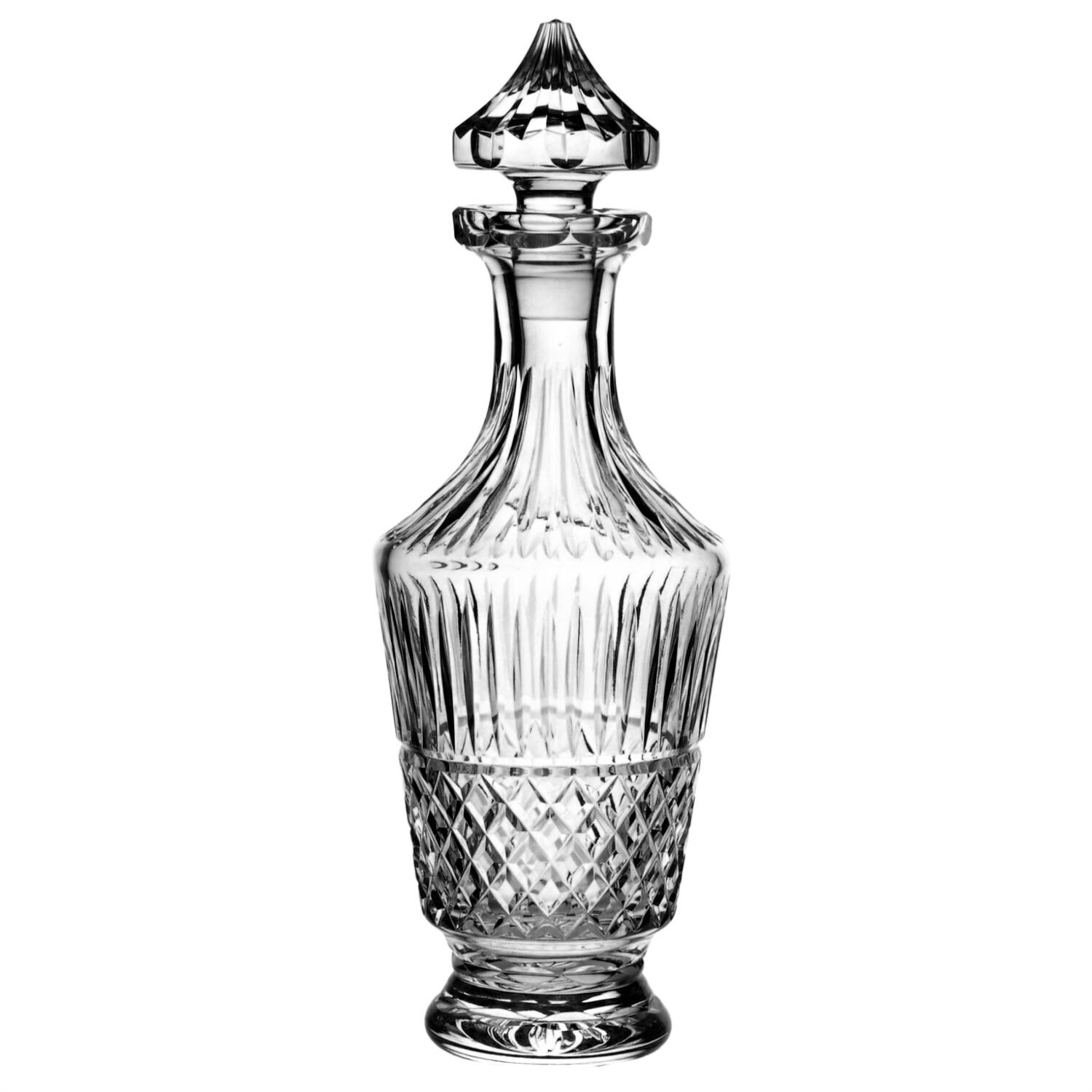 Maeve (Cut) Wine Decanter & Stopper by Waterford Crystal-1