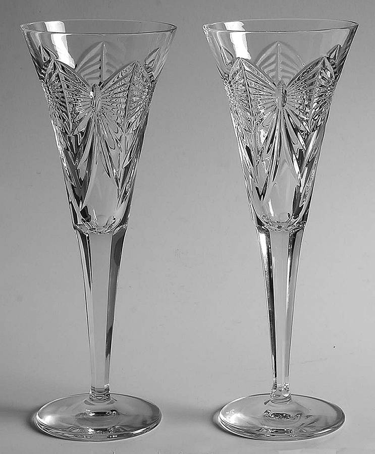 Millennium Series Fluted Champagne - Set of 2 by Waterford Crystal-1