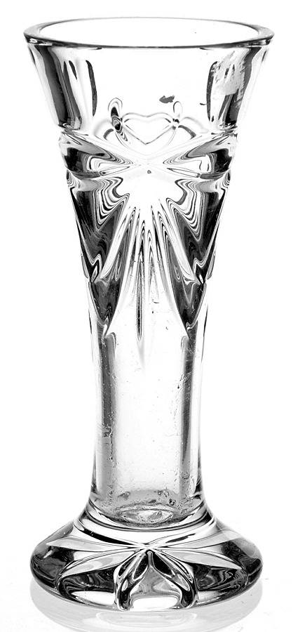 Millennium Series 6" Footed Vase by Waterford Crystal-1