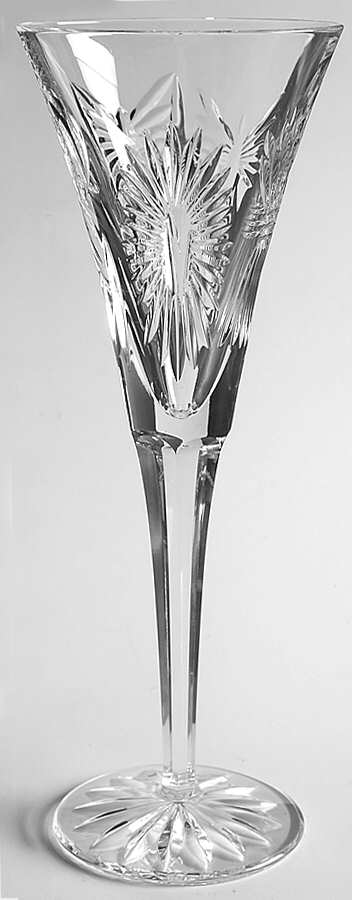 Millennium Series Cut Base Continental Fluted Champagne by Waterford Crystal-1