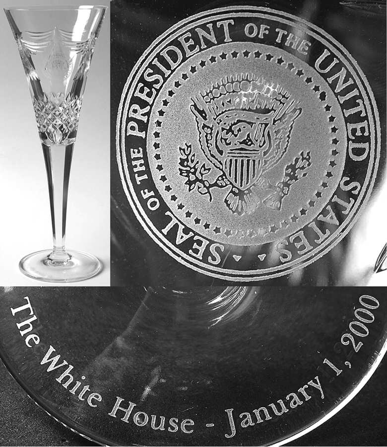 Millennium Series Monogram Fluted Champagne by Waterford Crystal-1