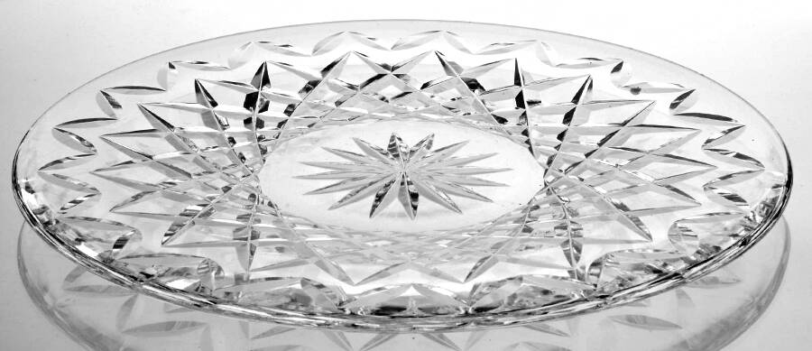 Powerscourt Luncheon Plate by Waterford Crystal-1
