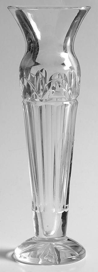 Saxony 8" Flower Vase by Waterford Crystal-1