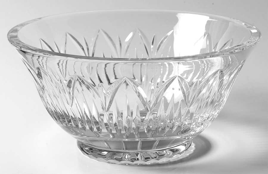 Saxony 9" Round Bowl by Waterford Crystal-1