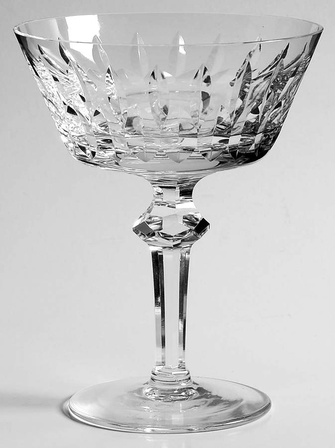 Shandon (Cut) Champagne/Tall Sherbet by Waterford Crystal-1