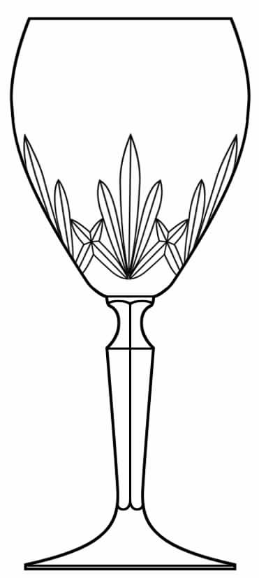Starlight Water Goblet by Waterford Crystal-1