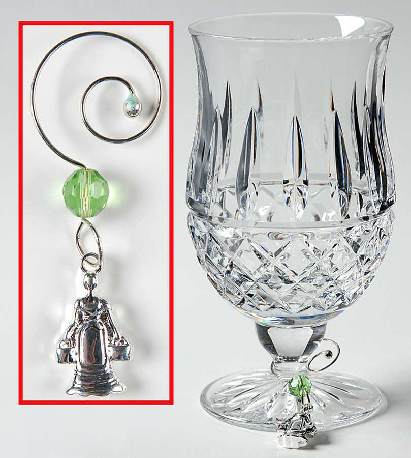 Tramore (Cut) Punch Glass & Twelve Days of Christmas Charm by Waterford Crystal-1