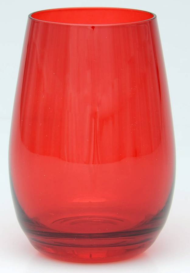 Vintage Red Stemless Wine by Waterford Crystal-1