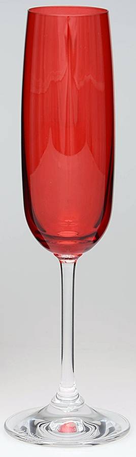 Vintage Red Fluted Champagne by Waterford Crystal-1