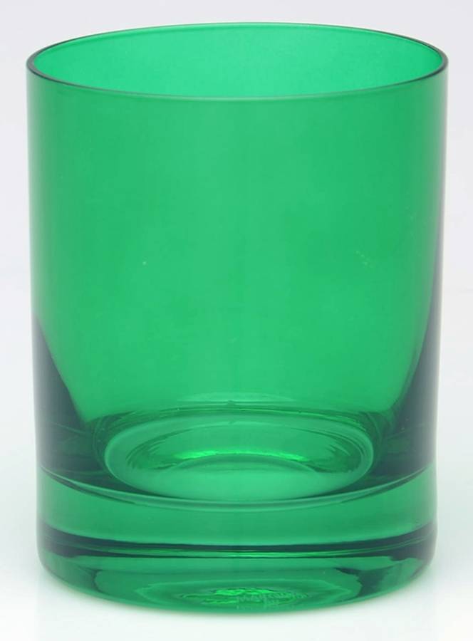 Vintage Green Double Old Fashioned by Waterford Crystal-1