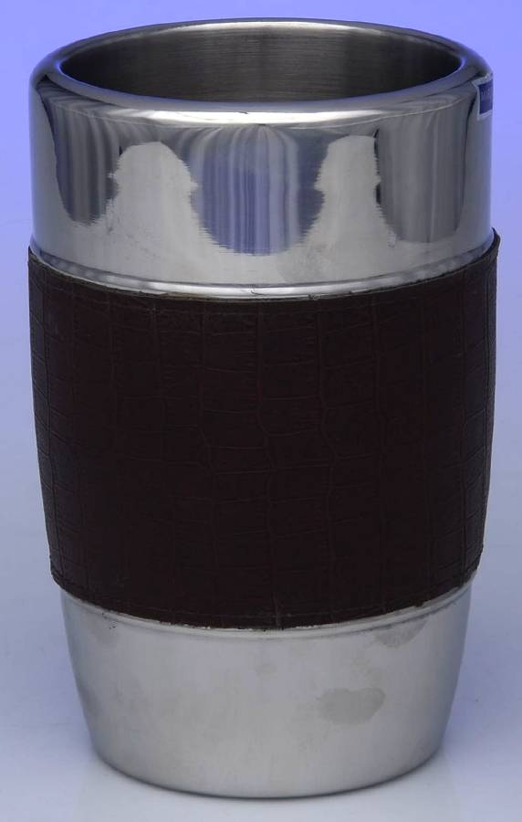 Vintage Metal Wine Cooler by Waterford Crystal-1