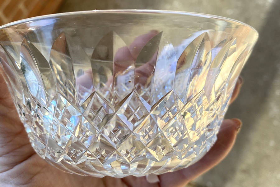 Cardinal Finger Bowl by Webb Corbett-1